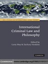 International Criminal Law and Philosophy (eBook)